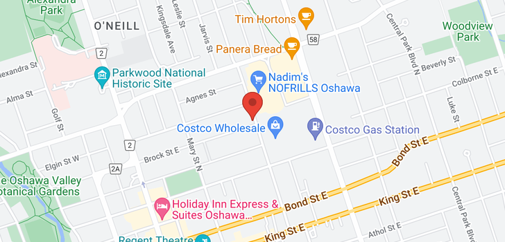 map of 166 DIVISION ST